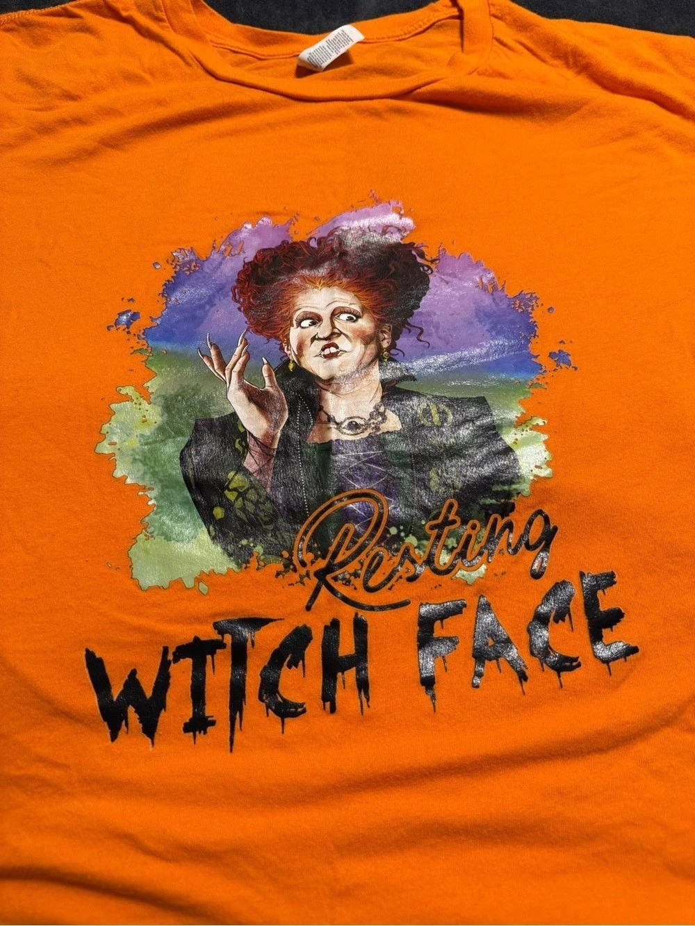 Bella + Canvas Graphic Tee Orange Size 3x